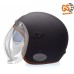 CAPACETE LUCCA GALAXY BLACK CARAMEL