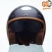  CAPACETE LUCCA SUBLIME BLACKOUT BROWN COM ÓCULOS SOL INTERNO