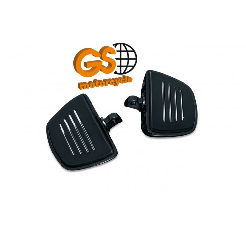 Mini Plataforma Garupa Premium - Preto com adpatador Softail 18-20