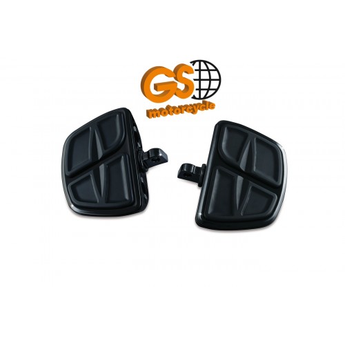 Mini Plataforma Garupa - Kinetic - Preto com Adaptador Softail 18-19