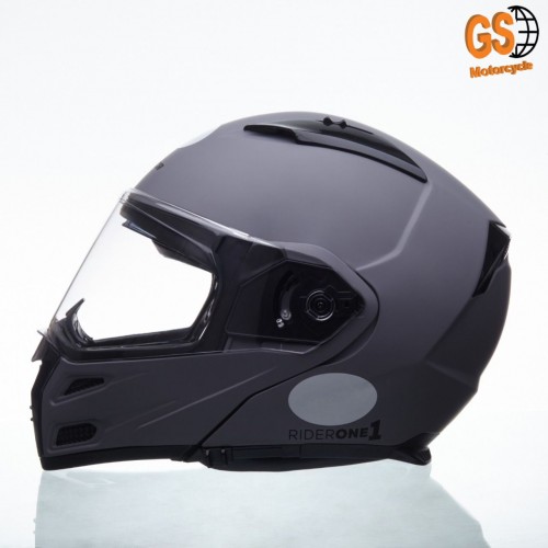 CAPACETE LUCCA Rider One 1 Matt Titanium