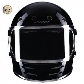 CAPACETE LUCCA  MAGNO V2 GLOSSY BLACK.