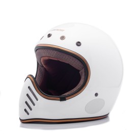 CAPACETE LUCCA MAGNO - X GLOSSY WHITE 