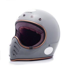 Capacete Lucca Magno-X Glossy Grey