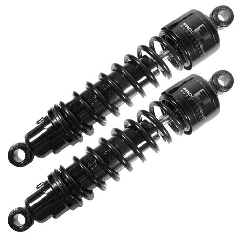 Amortecedor Traseiro Progressive Suspension - 12´´ - Standard - Preto - Touring 2006 - 2018