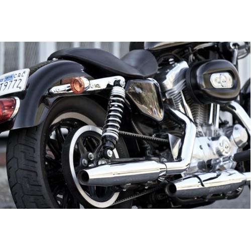 Amortecedor Traseiro Progressive Suspension - 12.5´´ - Cromado - Sportster 2004 - 2018