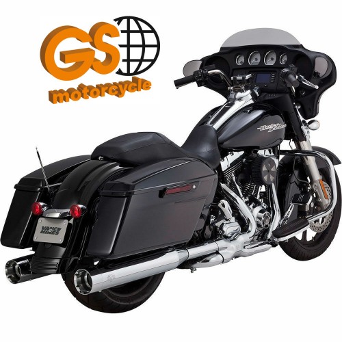 Ponteira Oversized Titan 450 Cromada para Touring 17 - 18 - Vance & Hines