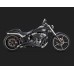 Escapamento Vance Hines Big Radius 2 Into 2 - Preto - Softail Breakout 2013 - 2017