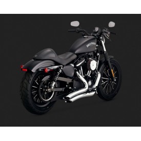 Escapamento Vance & Hines - Big Radius 2-em-2 - Cromado - Sportster 2014 - 2018