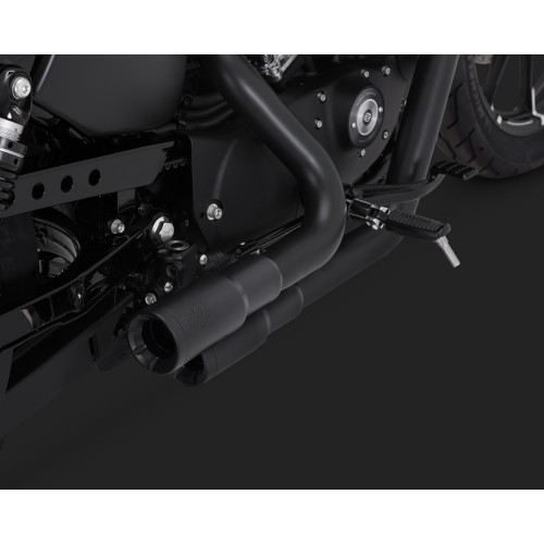 Escapamento Vance & Hines Mini Grenades - Preto - Sportster 2004 - 2018