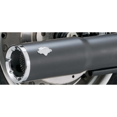 Escapamento Vance & Hines Pro Pipe Hi-Output 2 Into 1 - Preto - Softail 2007 - 2011