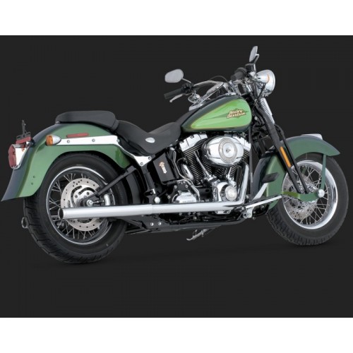 Escapamento Vance & Hines - Softail Duals - Cromado - Softail 1997 - 2011