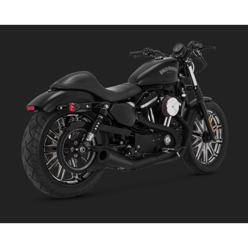 Escapamento Vance & Hines Upsweep 2 into 1 - Preto - Sportster 2007 - 2018