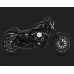 Escapamento Vance & Hines Upsweep 2 into 1 - Preto - Sportster 2007 - 2018