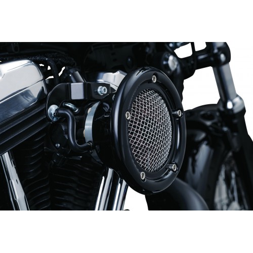 Filtro de Ar Modelo Velociraptor - Preto - Motor Twin Cam 1999 - 2017