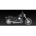 Ponteira 3´´ Vance & Hines Twin Slash - Cromada - Softail Heritage 2007 - 2017 E Breakout 2017