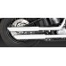 Ponteira 3´´ Vance & Hines Twin Slash - Cromada - Softail Deluxe 2007 - 2017