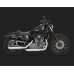 Ponteira 3´´ Vance & Hines Twin Slash - Cromada - Sportster 2004 - 2013