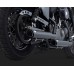 Ponteira 3´´ Vance & Hines Twin Slash - Preta - Sportster 2004 - 2013