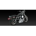 Escapamento Vance & Hines Shortshots Staggered - Cromado - Sportster 2004 - 2013